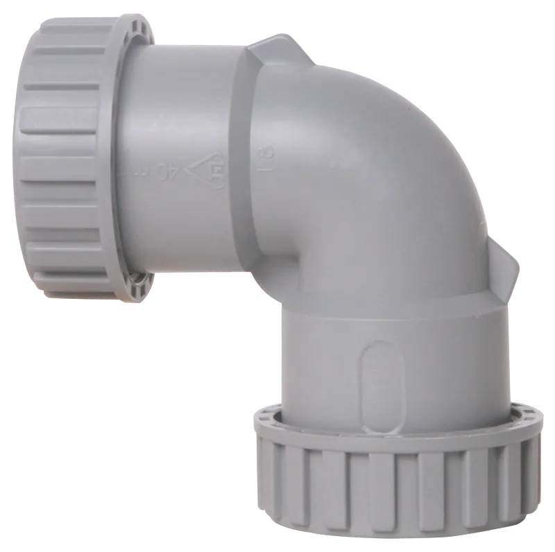 [40154] ברך 90° הברגה כפולה - 40/50