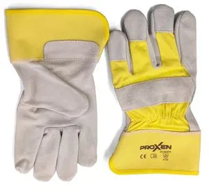 [1333] כפפות צהובות - 10.5"