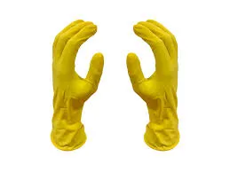 [219] כפפות גומי משק בית - L