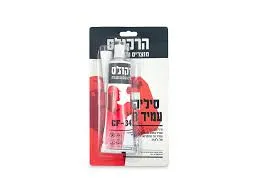 [2218] סילקון ניטרלי עמיד בחום גבוה CF-343 - לבן