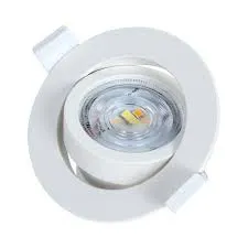 [670112273] שקוע מתכוונן NISCO מחליף גוונים CCT (מ.א)- 7W לבן