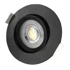 [670112272] שקוע מתכוונן NISCO מחליף גוונים CCT (מ.א)- 7W שחור