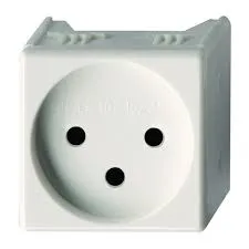 [711202200] שקע כח יחיד (מ.א) GEWISS 