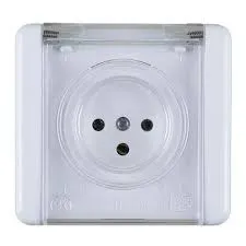 [805039200] שקע כח מוגן מים - תה"ט