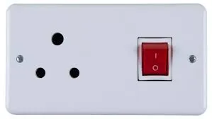 [805503200] שקע+מפסק למזגן - תה"ט