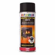 ספריי צבע עמיד בחום שחור יעקבי - 400 מ"ל 