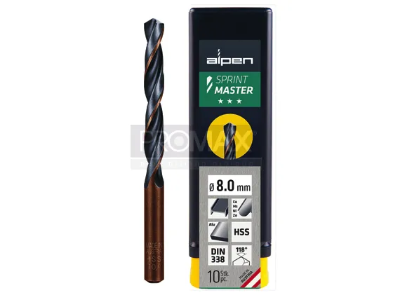 alpen מקדח ברזל מאסטר - 13.5 מ"מ