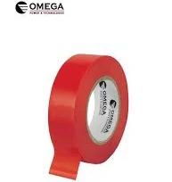 סרט בידוד vongle F-PVC אדום - 50 מ"מ 