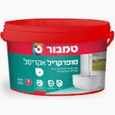 [724801] טמבור סופרקריל אקרינול לבן במיוחד - 5 ליטר