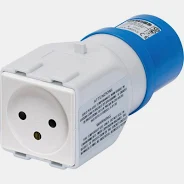 [711564206] תקע סיקון 3*16 מעביר לשקע ישראלי