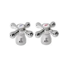 [066400] זוג ידיות מתכת - ענתיקה