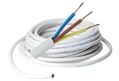 כבל חשמל לבן 2.5*3