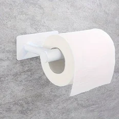 [700622] מחזיק נייר טואלט פלסטיק  - לבן