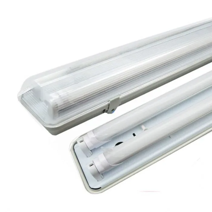 גוף תאורה כפול (מ.א) 2X26 מוגן מים -כולל 2 נורות (העתק)