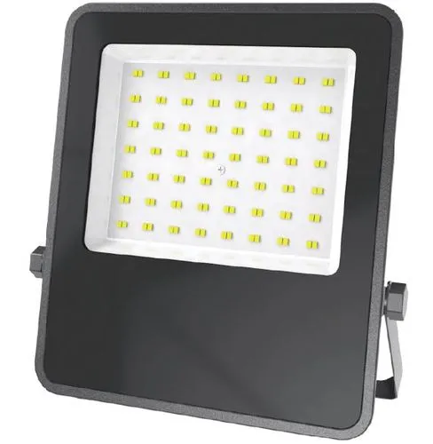 פנס הצפה אלומיניום גוף שחור - 100W