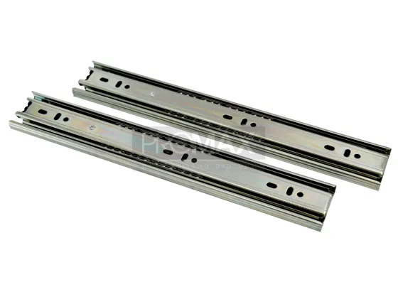 [104049] מסילה למגירה עם מסבים (זוג) - 45 ס"מ