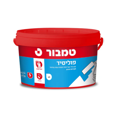 טמבור פוליסיד לבן - 5 ליטר