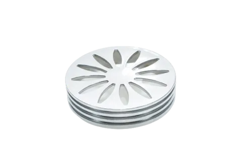 [04120] רשת עגול פלסטיק - ניקל 4"